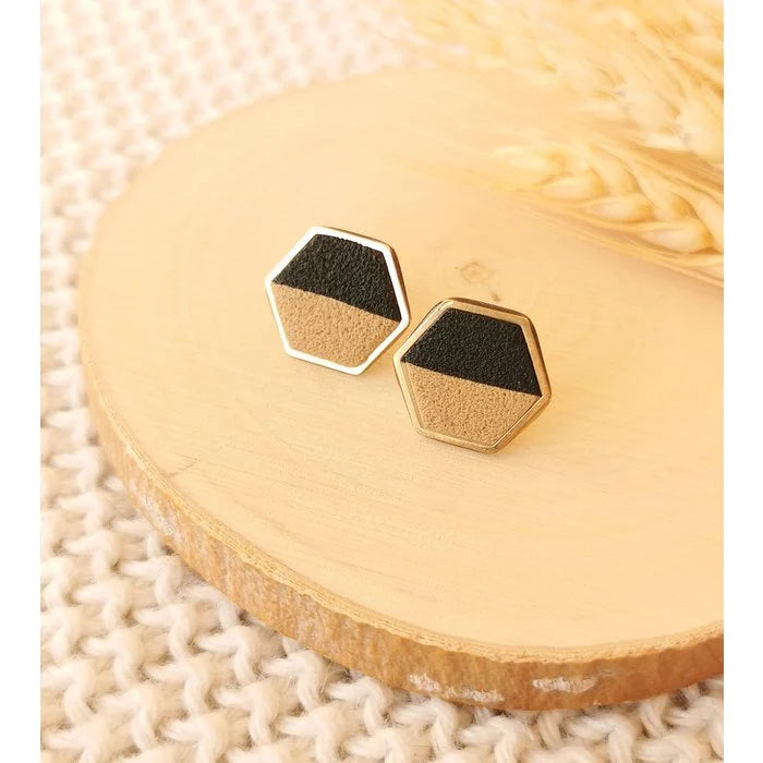 Ohrstecker aus Polymer Ton