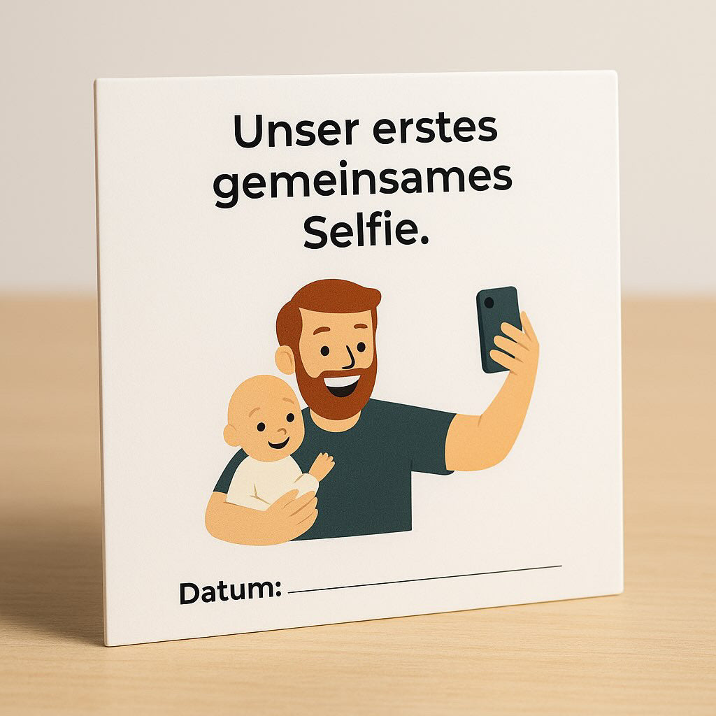 Papa Meilensteine, 24 Fotokarten