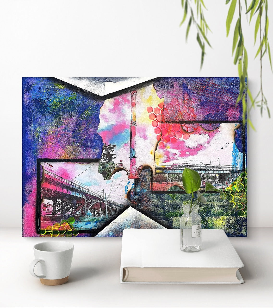 Schwarzlicht "Schornstein Altchemnitz"