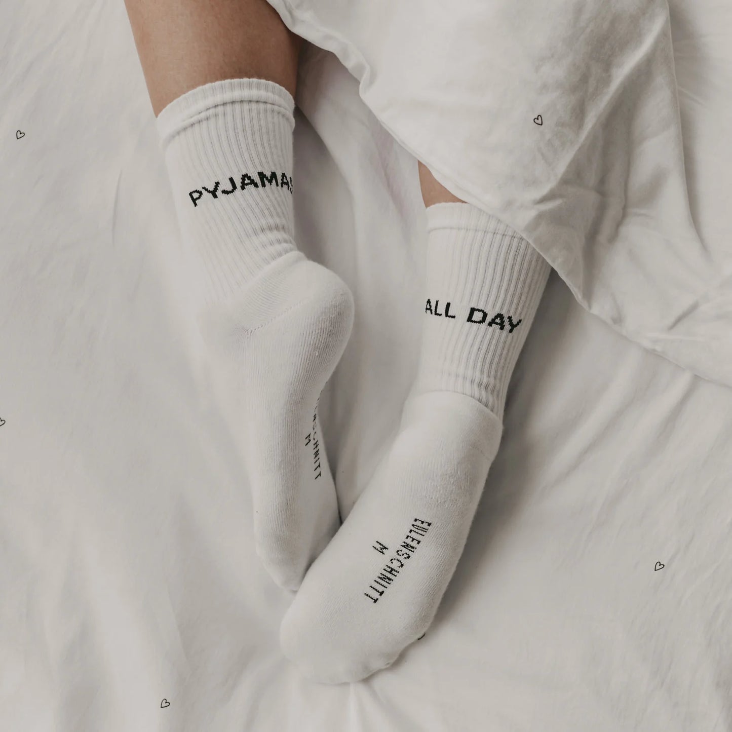 Socken weiß Pyjamas all day