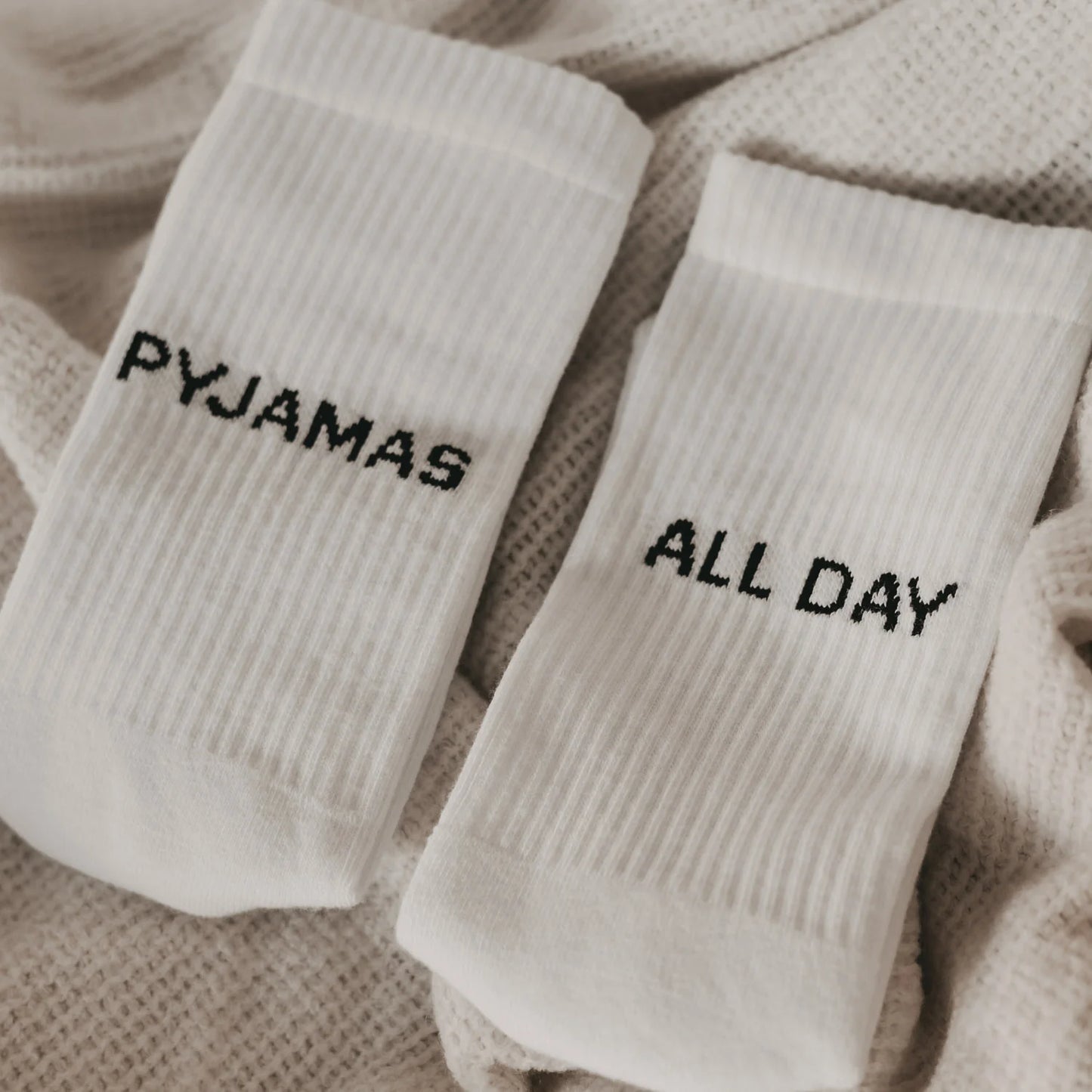 Socken weiß Pyjamas all day