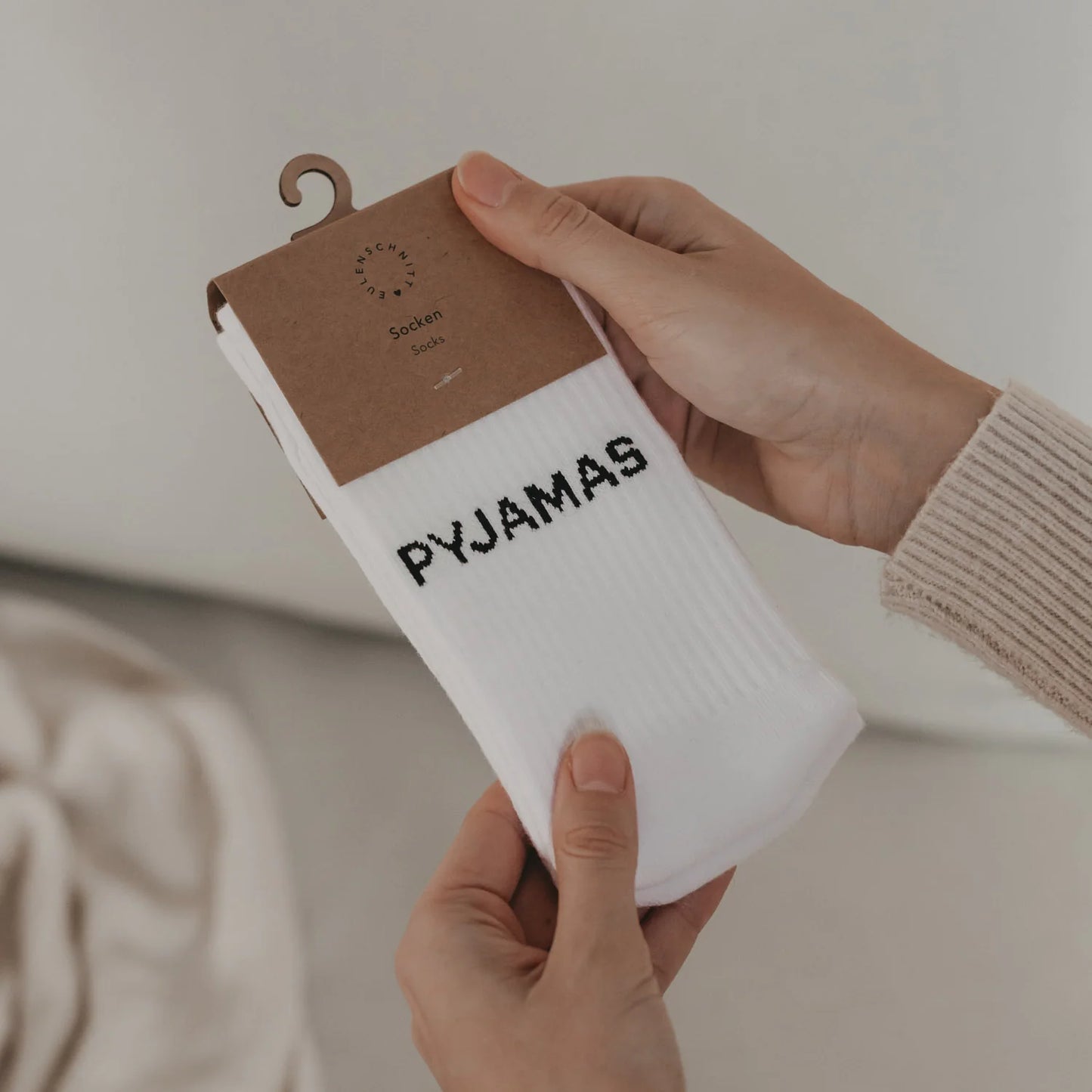 Socken weiß Pyjamas all day