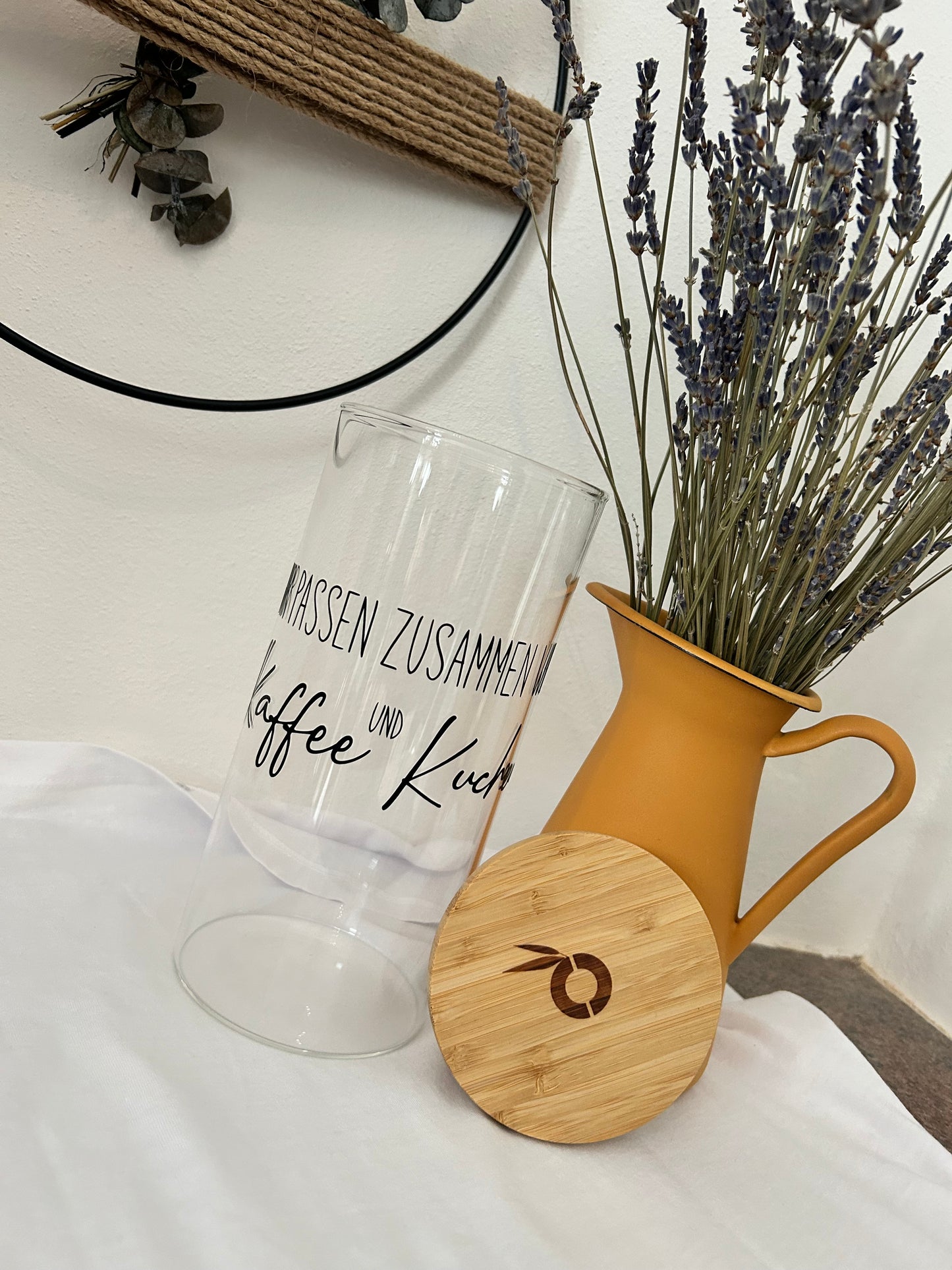 Vorratsglas 1300 ml Kaffee und Kuchen