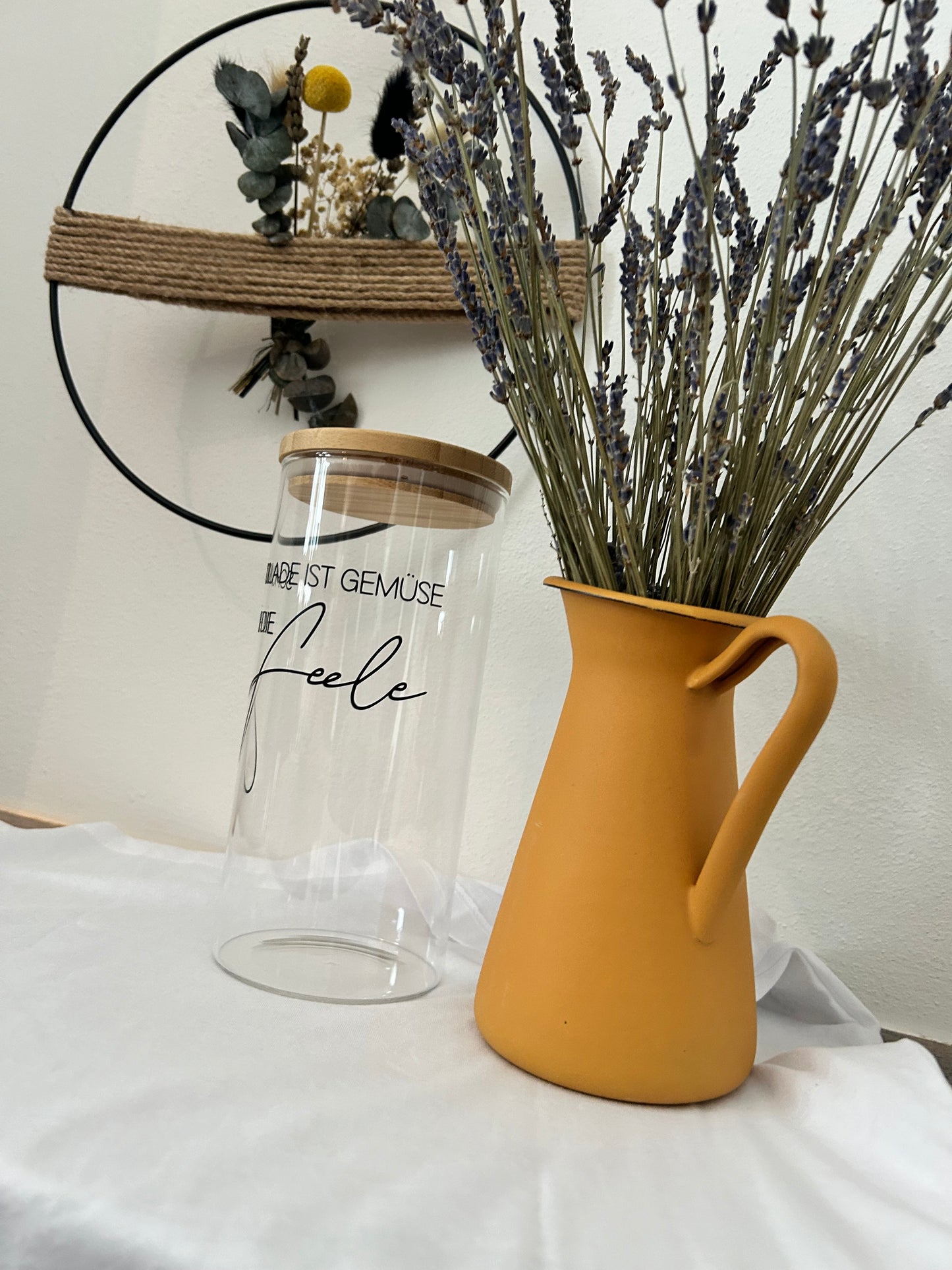 Vorratsglas 1300 ml Schokolade ist ….