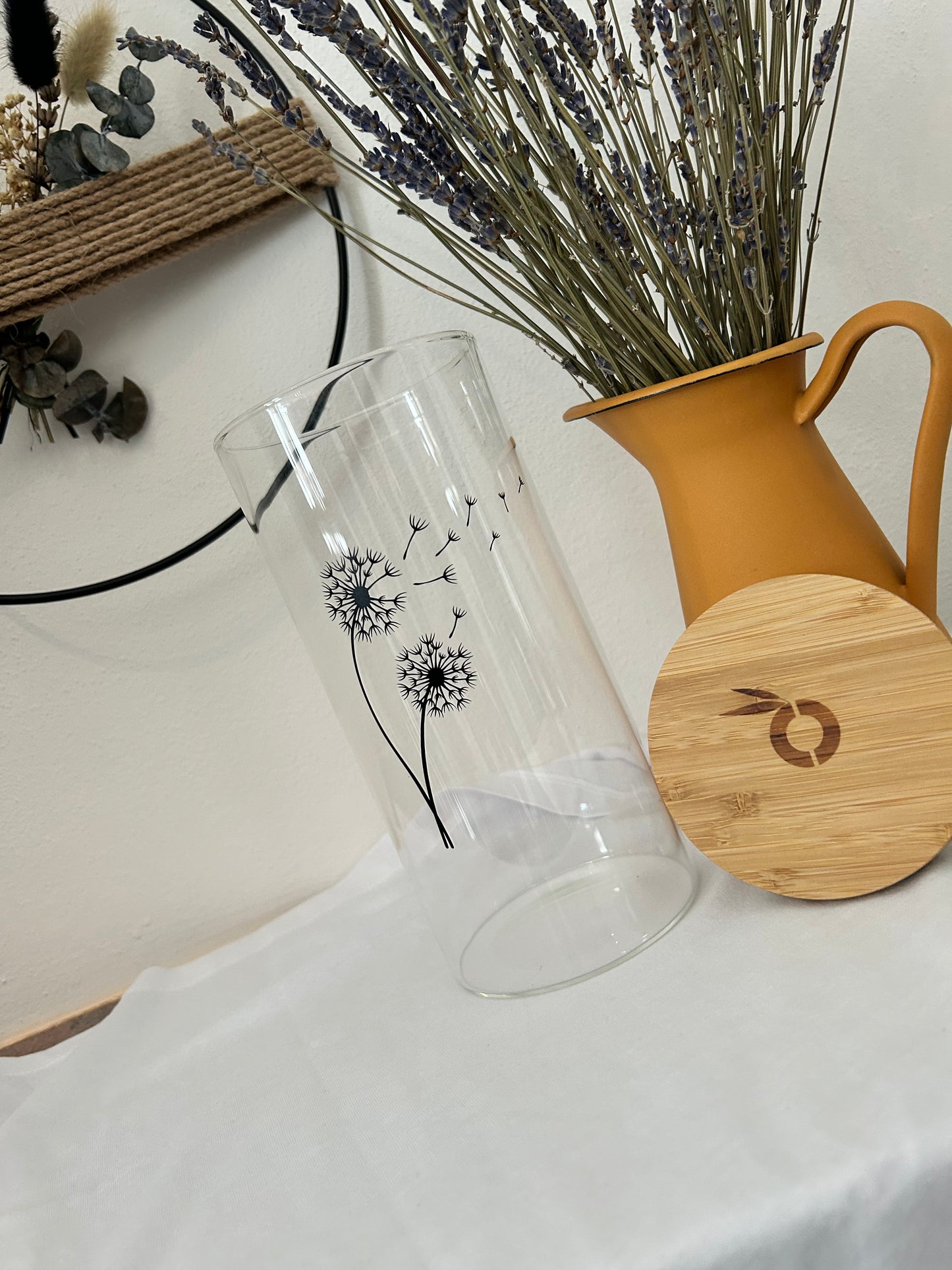Vorratsglas 1300 ml Pusteblume