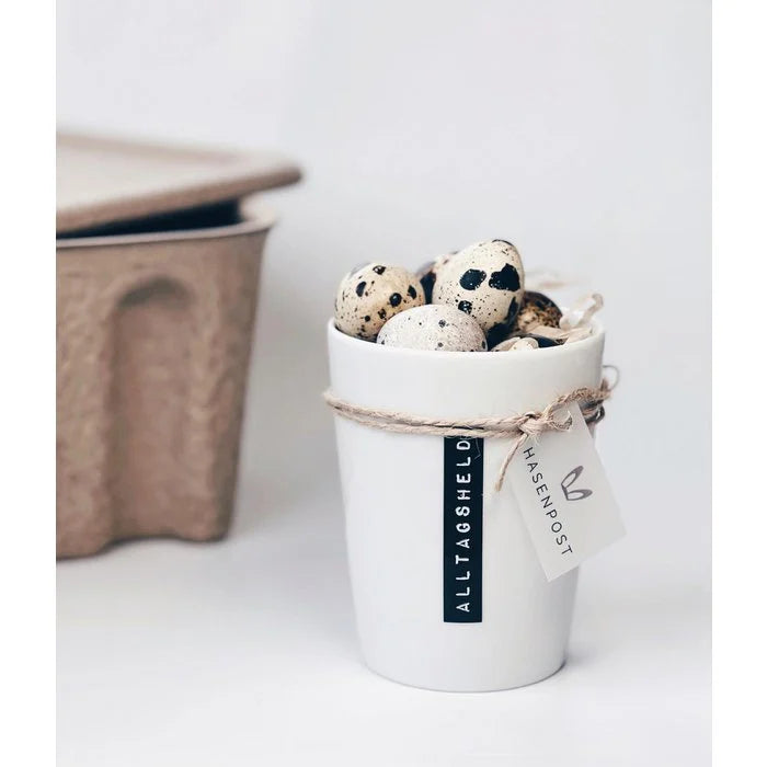 Becher mit Botschaft