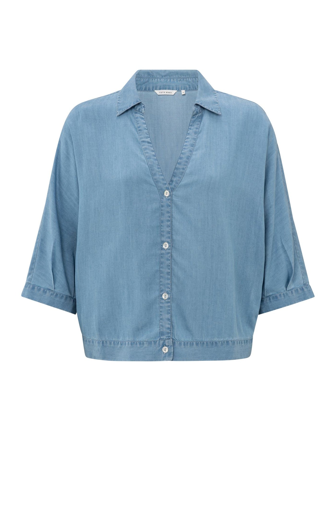 Leichte Chambraybluse