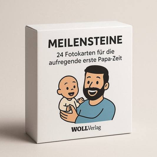 Papa Meilensteine, 24 Fotokarten