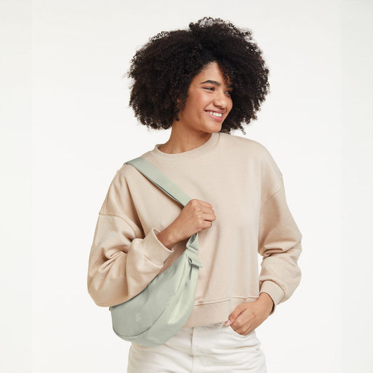 MOON BAG SMALL MONOCHROME porpoise