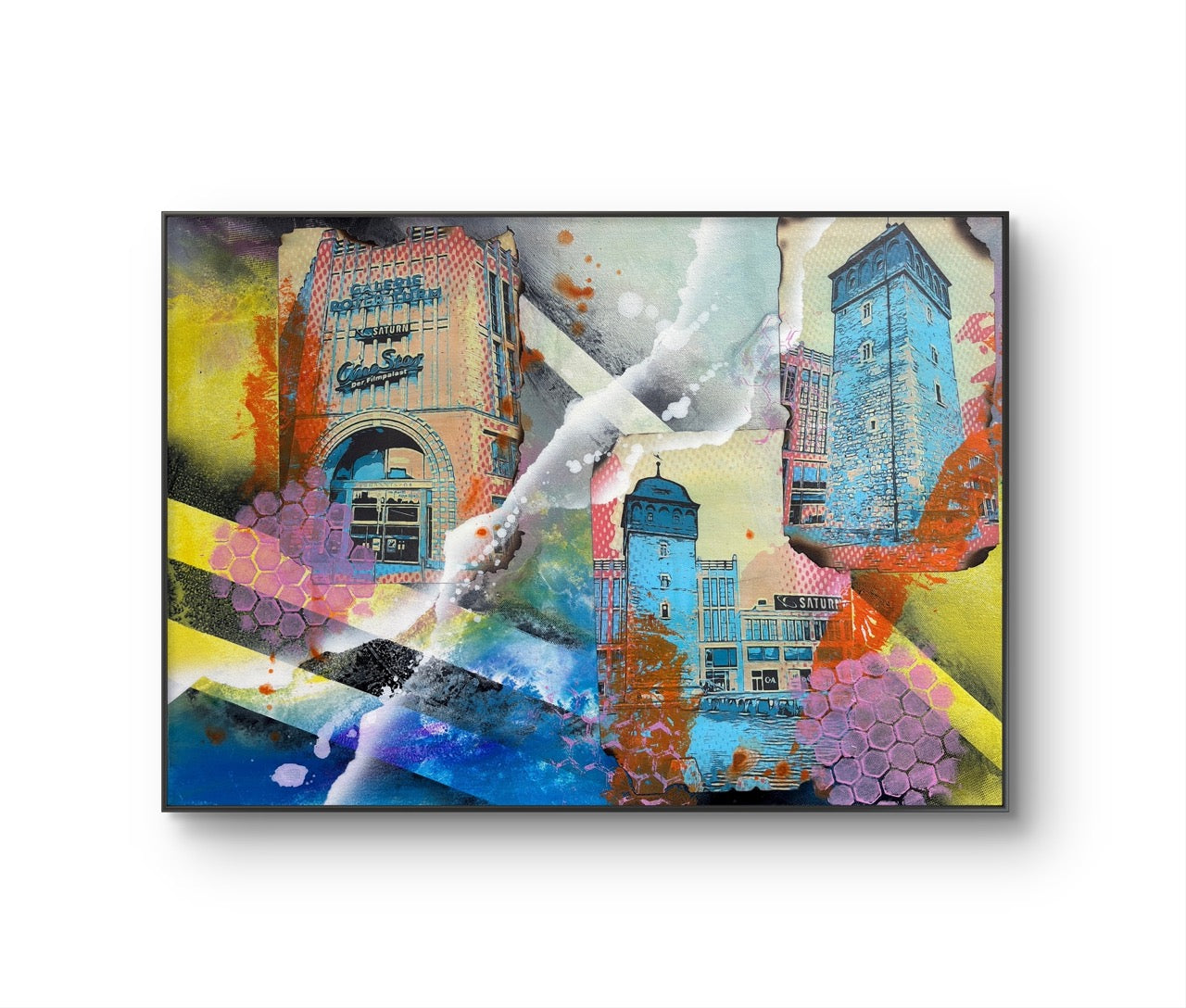 Poster "Roter Turm Chemnitz"