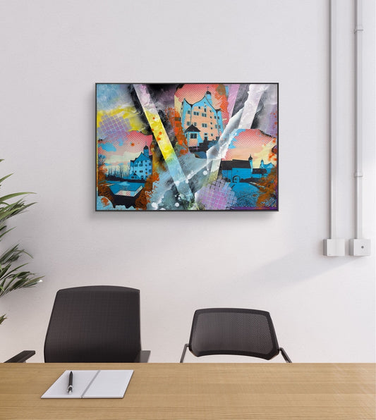 Poster "Wasserschloss Klaffenbach"