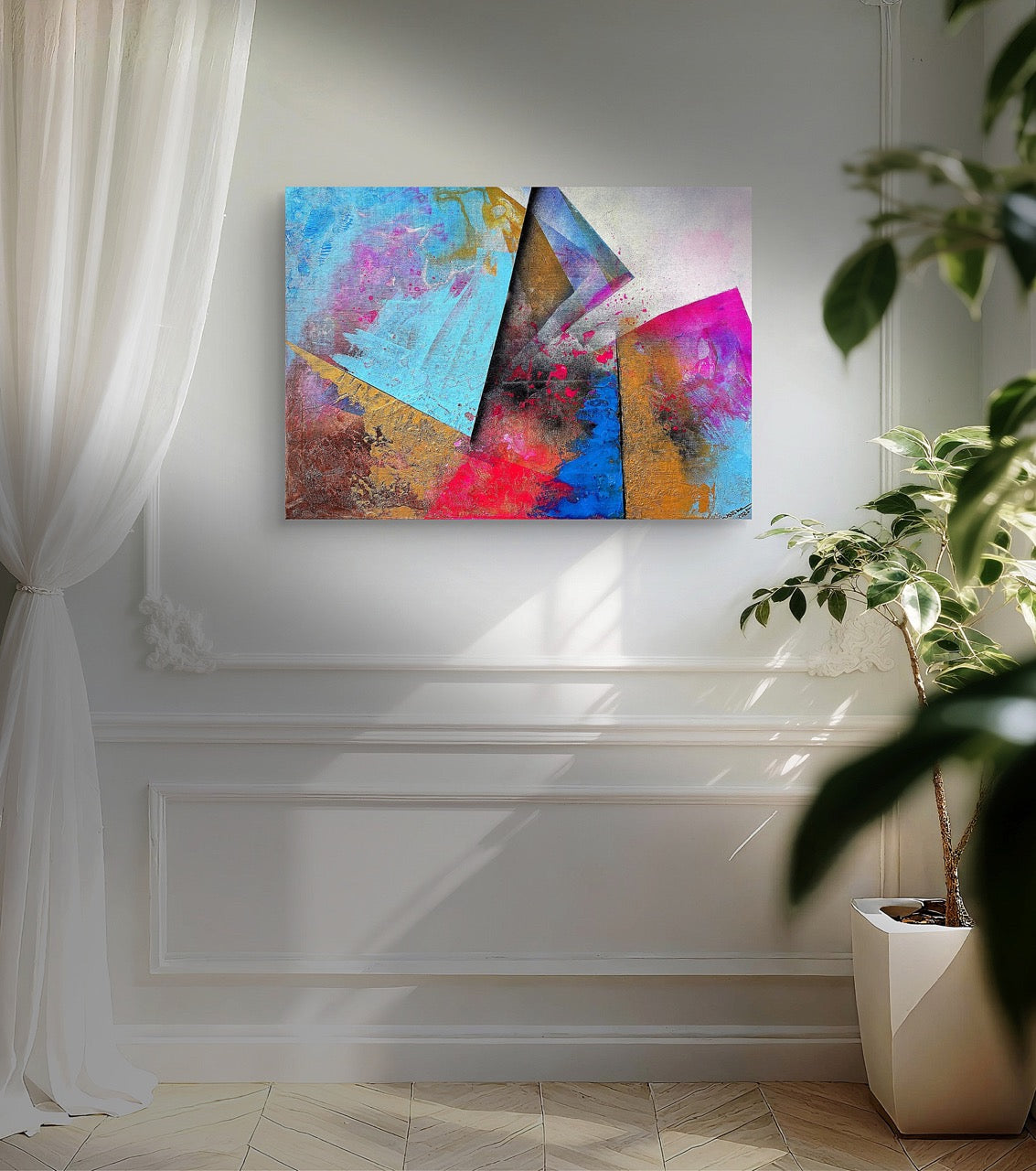 Schwarzlicht Abstrakt