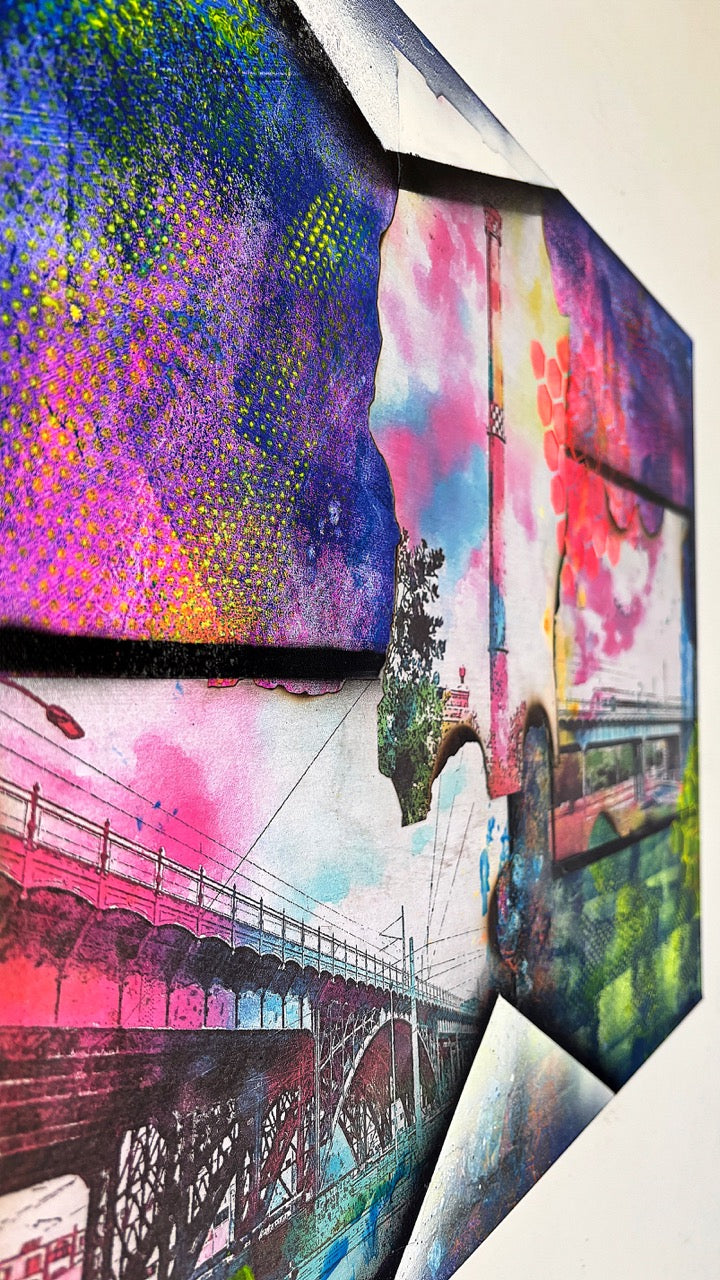 Schwarzlicht "Schornstein Altchemnitz"