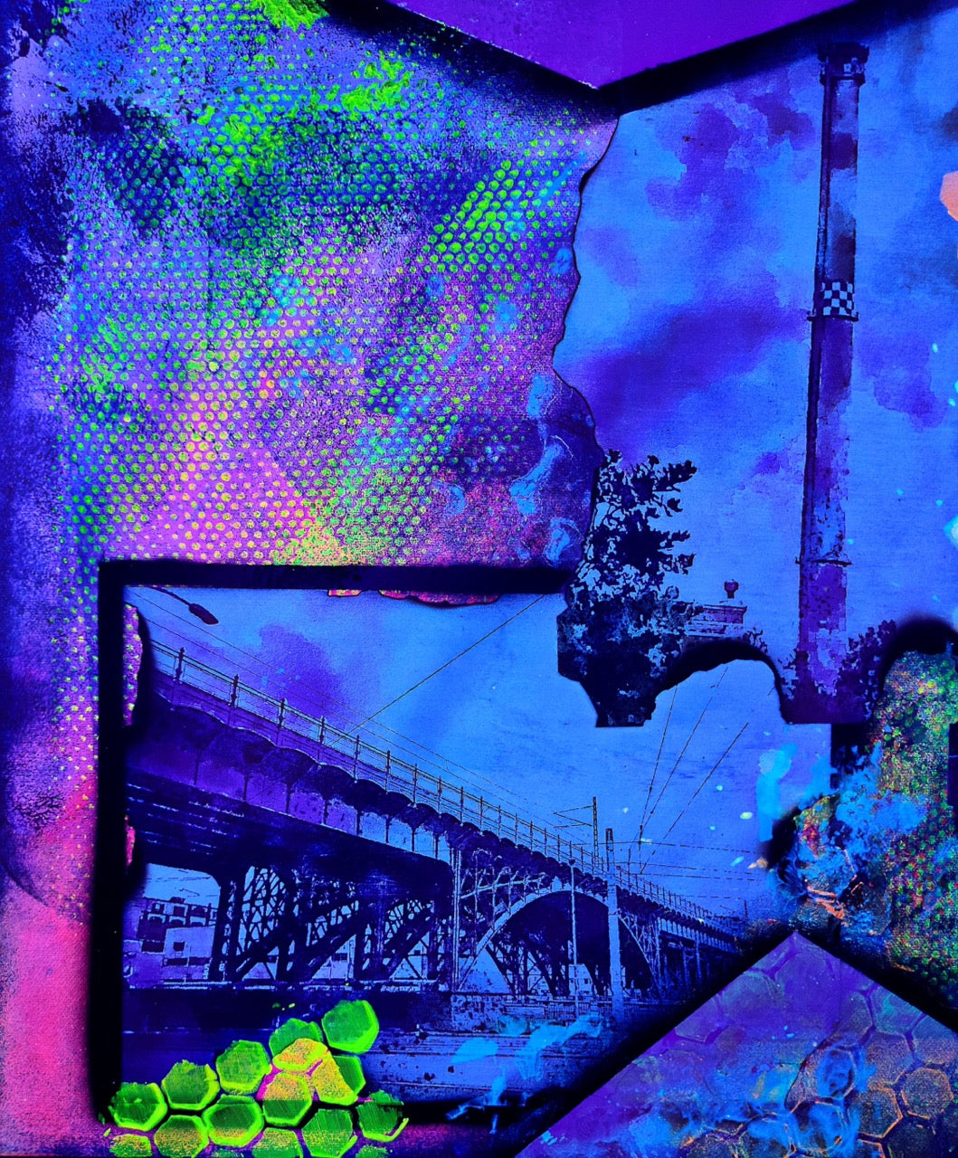 Schwarzlicht "Schornstein Altchemnitz"