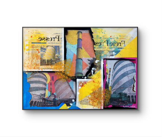 Poster "Heizkraftwerk Chemnitz Nord"