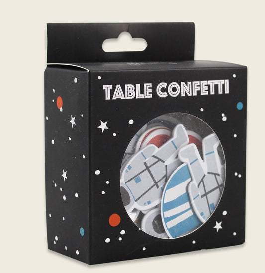 Table Confetti Space