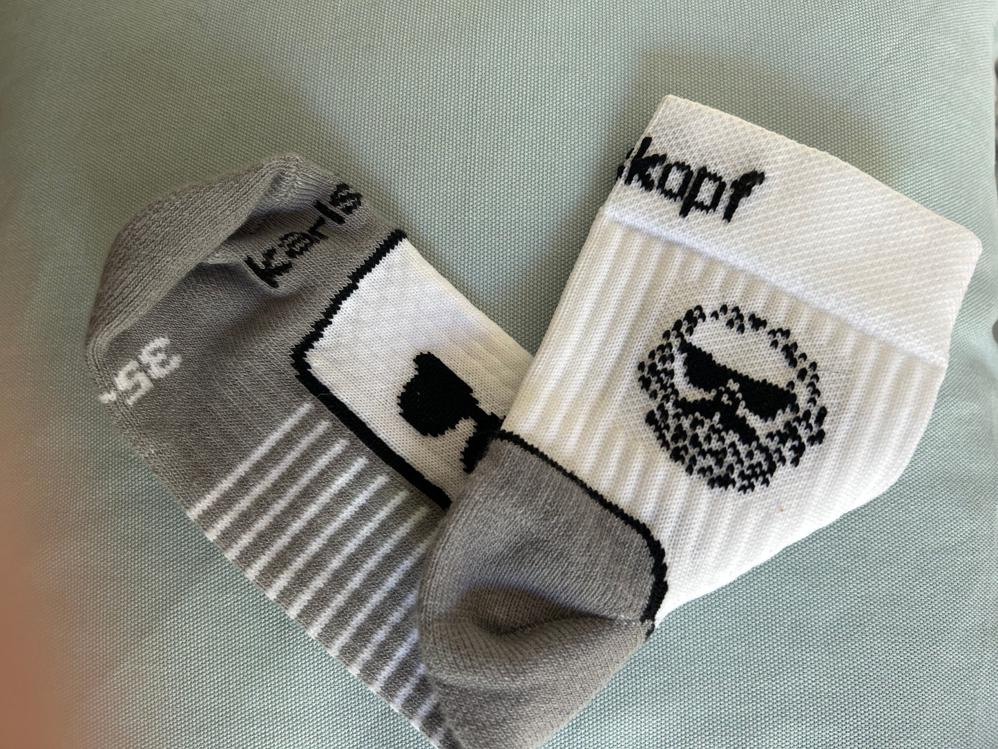 Karlskopf BASICS – Socken weiß