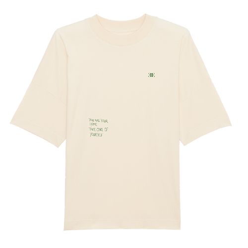 Boxy T-Shirt Care (organic cotton)