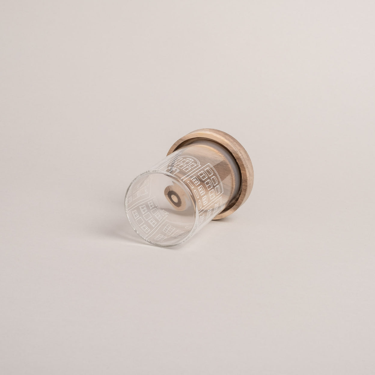 Mini Vorratsglas Häuser