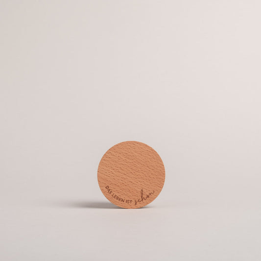 Deckel für Karaffe Das Leben ist schön