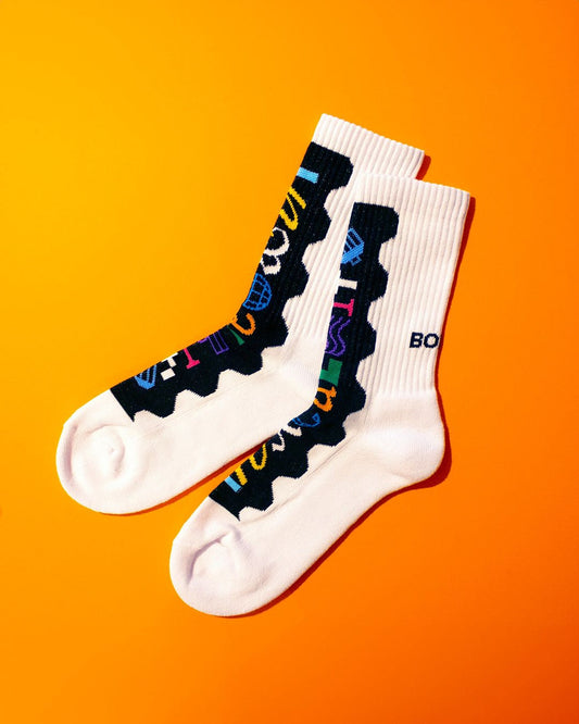 Grafische Tennissocken "streetwear