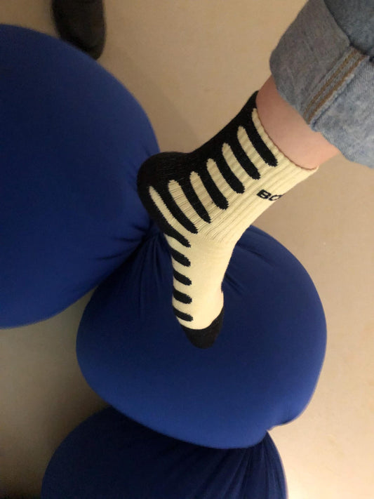 Grafische Tennissocken "Zipper"