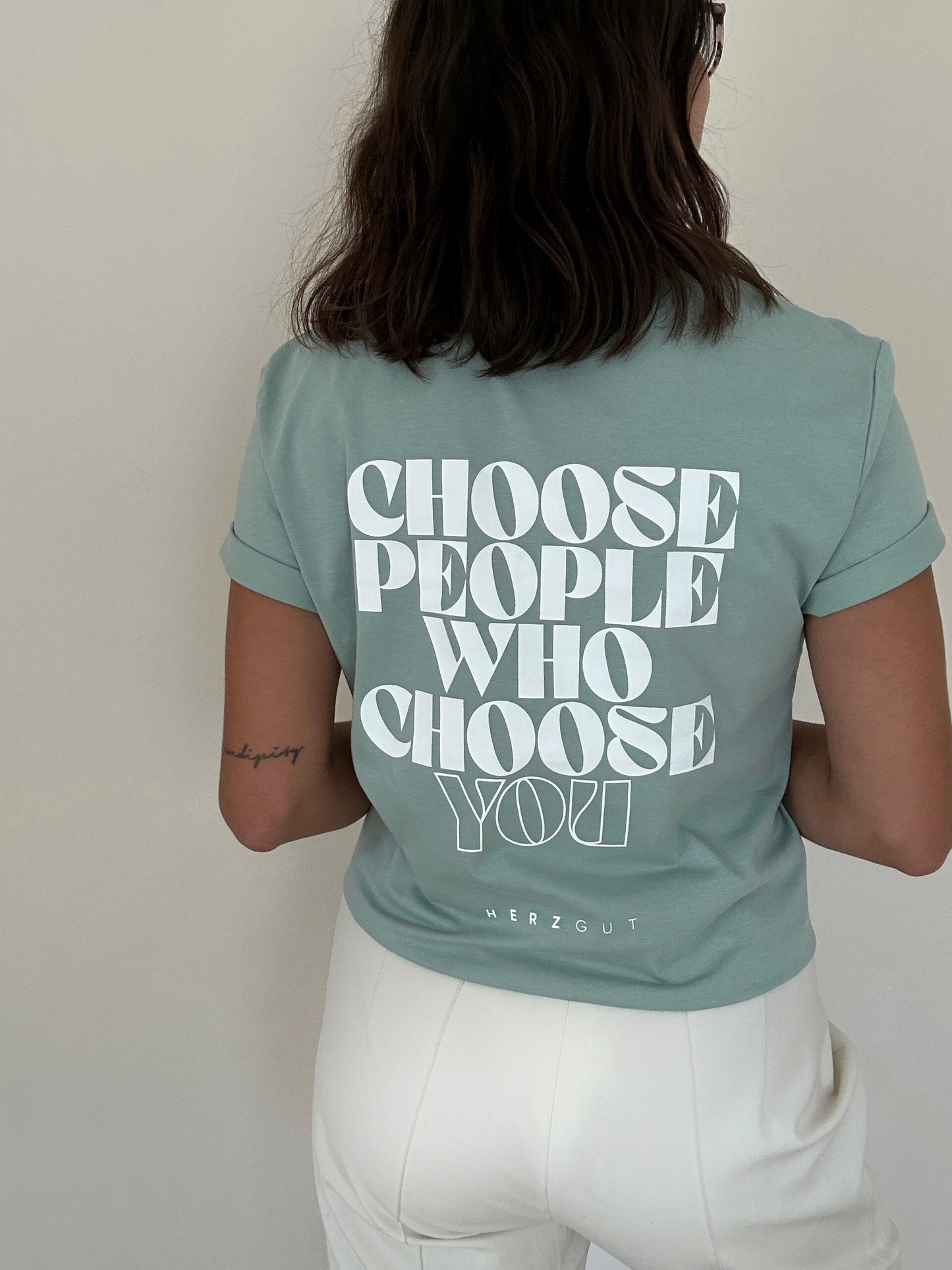 CHOOSE PEOPLE T-Shirt (aloe)