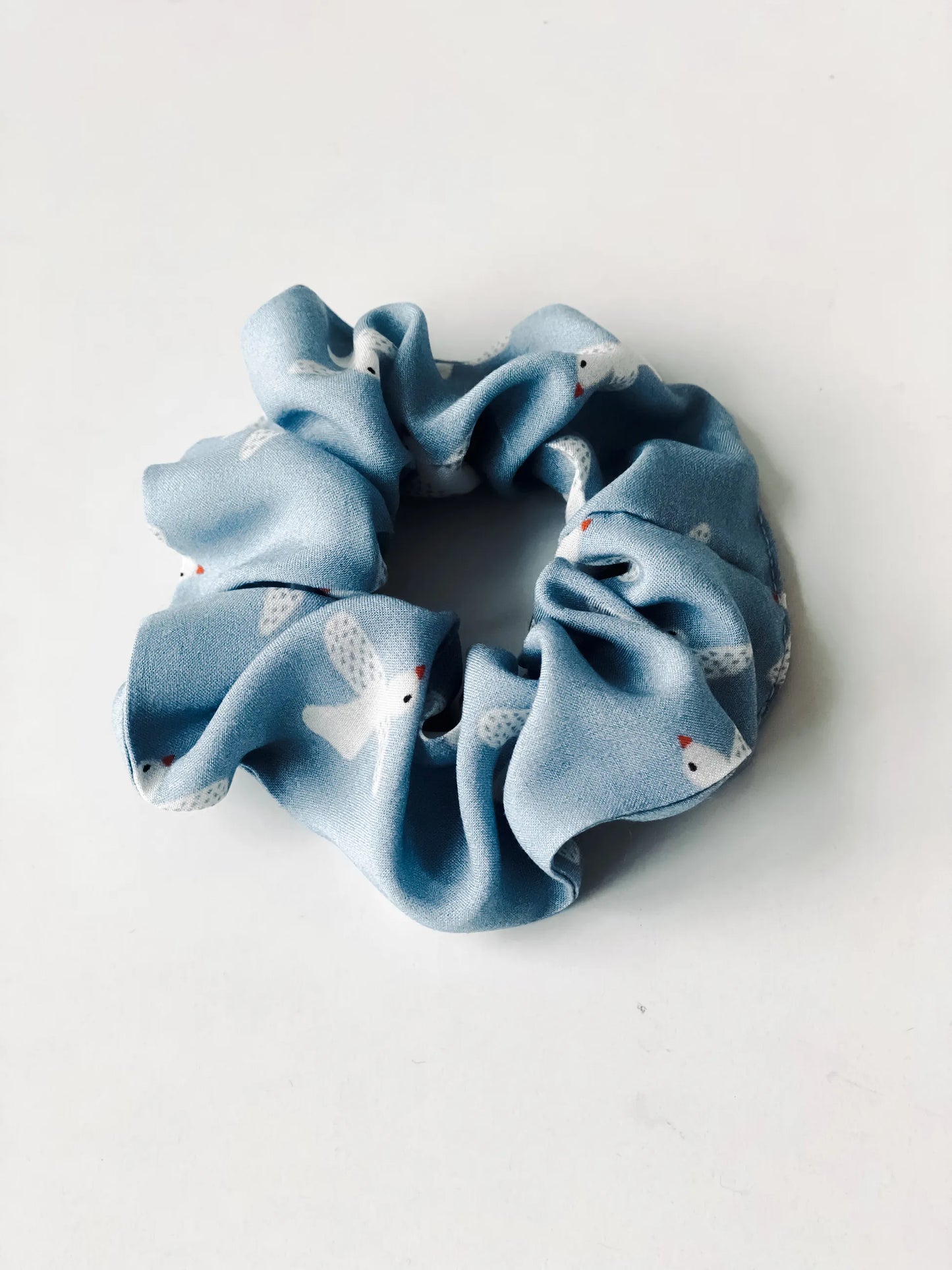 SCRUNCHIE TAUBEN BLAU