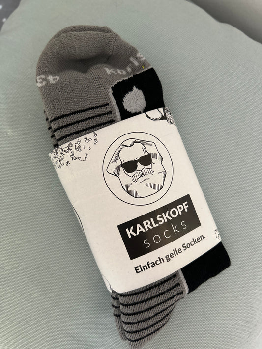 Karlskopf BASICS – Socken schwarz